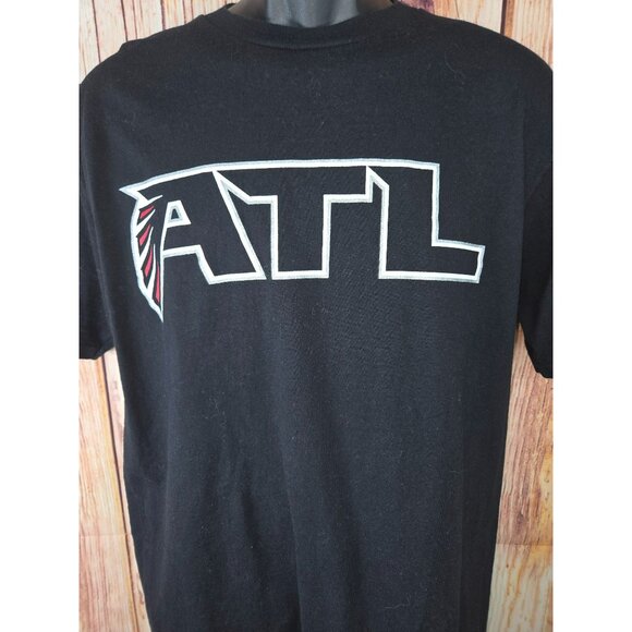 Atlanta Falcons NFL Team Apparel "ATL" Logo T-Shirt Medium - Picture 3 of 6